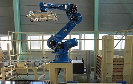 ロボット パレタイズ工程